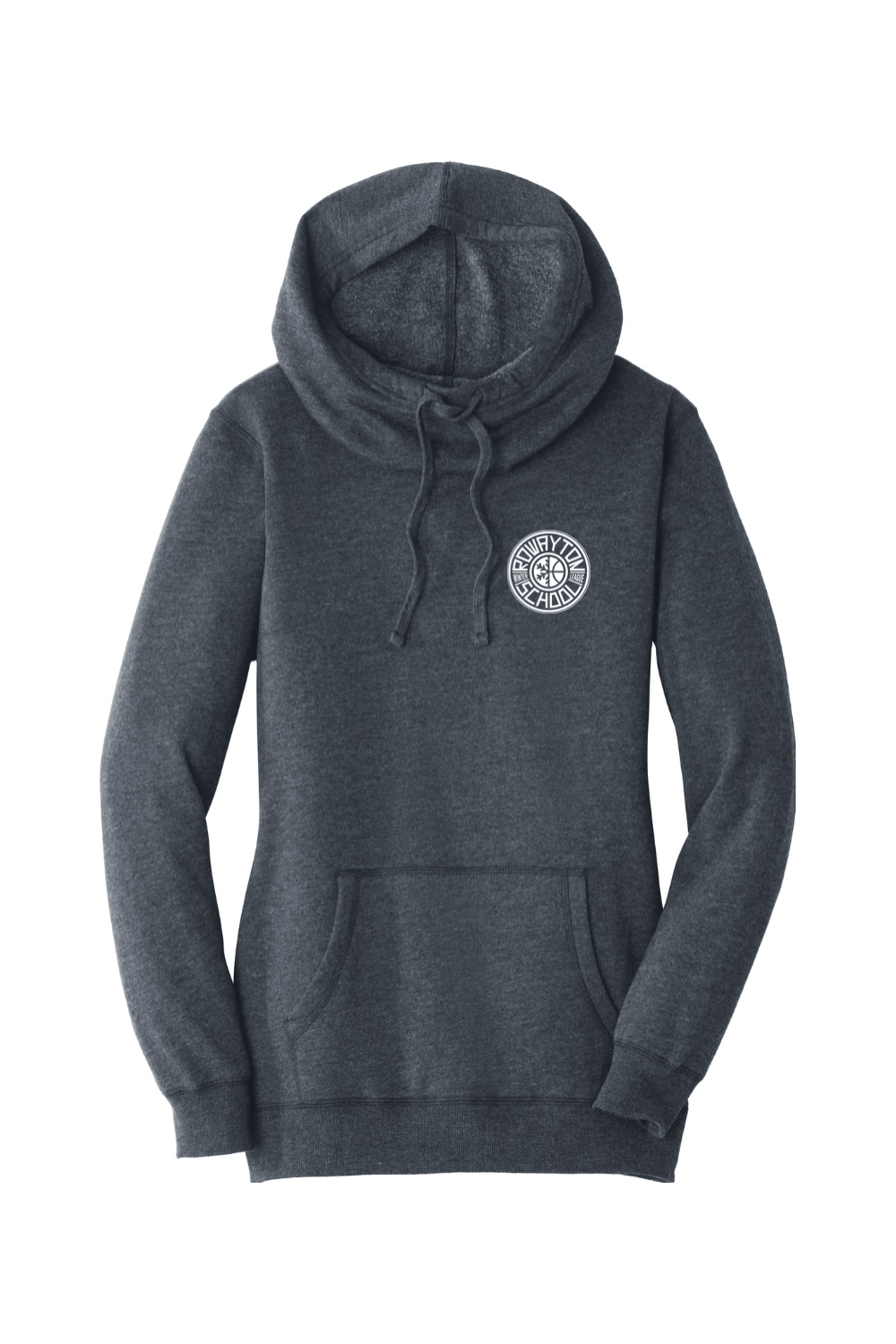 Rowayton Basketball District Women's Lightweight Fleece Hoodie Signature Lacrosse