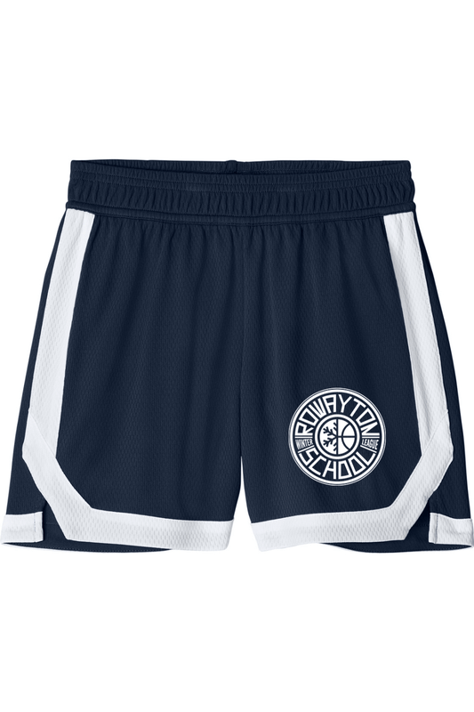 Rowayton Basketball Sport-Tek Youth Rival Basketball 5" Short Signature Lacrosse