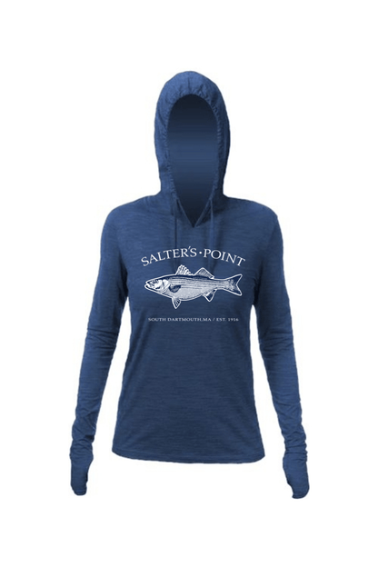 Salters Point ANETIK Women's Breeze Tech Hooded T-Shirt Signature Lacrosse