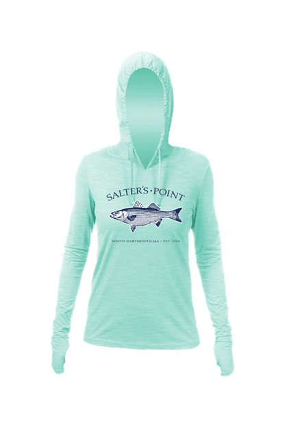 Salters Point ANETIK Women's Breeze Tech Hooded T-Shirt Signature Lacrosse