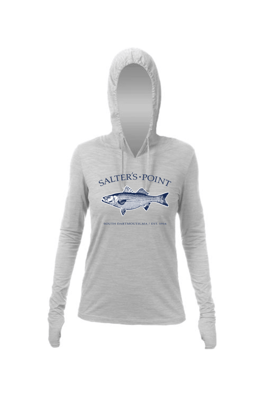 Salters Point ANETIK Women's Breeze Tech Hooded T-Shirt Signature Lacrosse