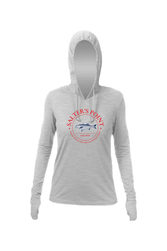 Salters Point ANETIK Women's Breeze Tech Hooded T-Shirt Signature Lacrosse