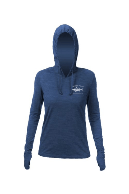 Salters Point ANETIK Women's Breeze Tech Hooded T-Shirt Signature Lacrosse