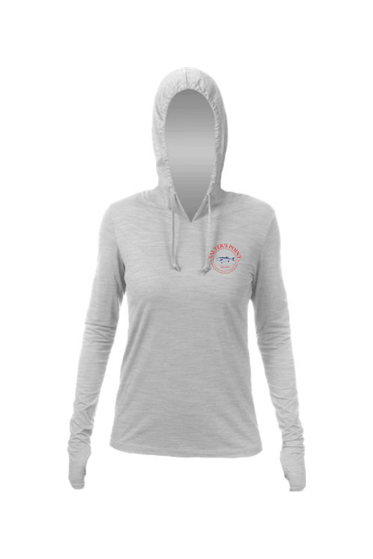 Salters Point ANETIK Women's Breeze Tech Hooded T-Shirt Signature Lacrosse