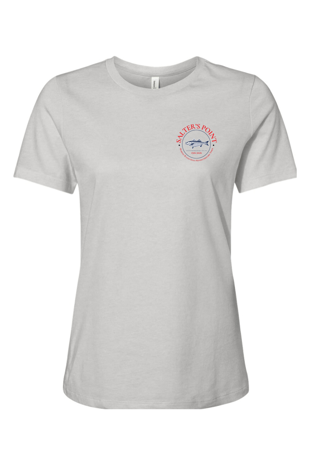 Salters Point Bella + Canvas Relaxed Jersey Short Sleeve Tee - Women's Signature Lacrosse