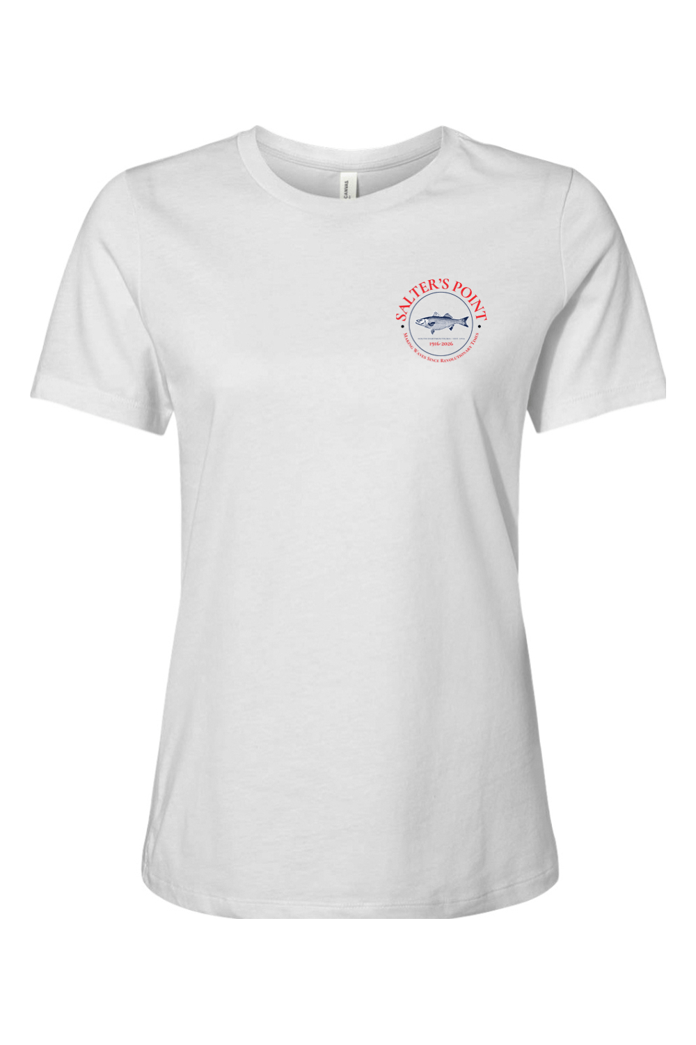 Salters Point Bella + Canvas Relaxed Jersey Short Sleeve Tee - Women's Signature Lacrosse