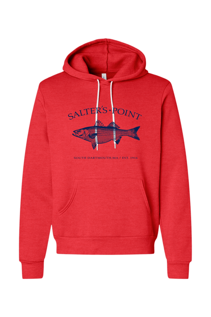 Salters Point Bella + Canvas Sponge Fleece Hoodie Signature Lacrosse