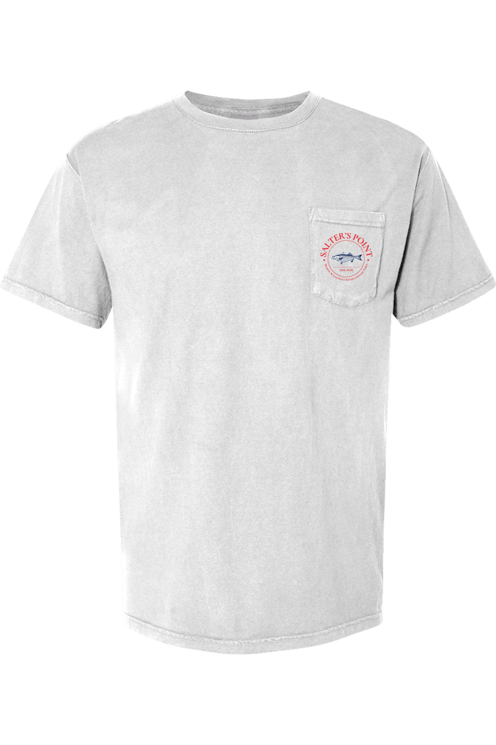 Salters Point ComfortWash by Hanes Garment-Dyed Pocket T-Shirt - Men's Signature Lacrosse