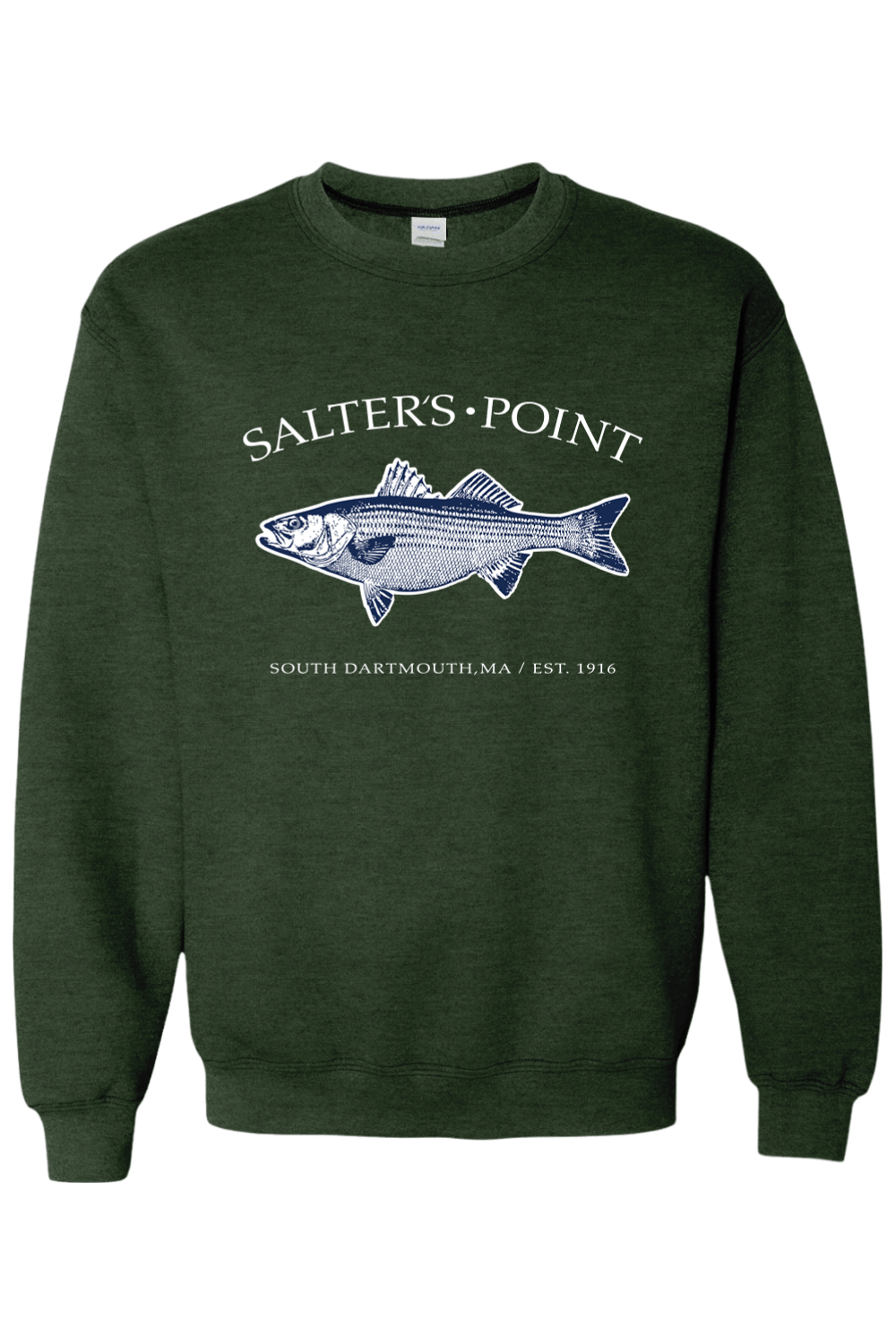 Salters Point Gildan Heavy Blend Crewneck Sweatshirt - Men's Signature Lacrosse