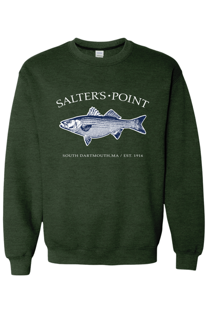 Salters Point Gildan Heavy Blend Crewneck Sweatshirt - Men's Signature Lacrosse
