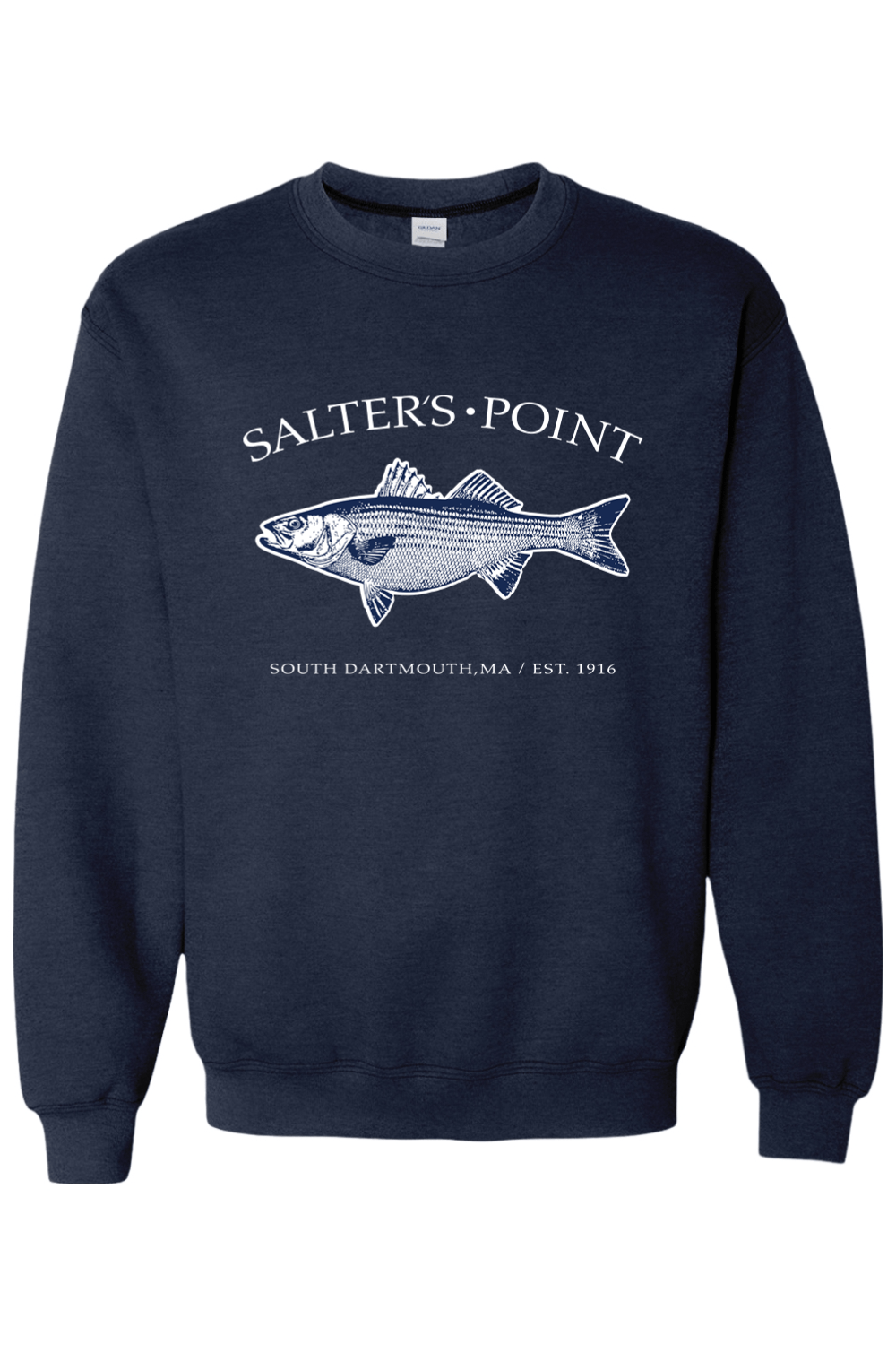 Salters Point Gildan Heavy Blend Crewneck Sweatshirt - Men's Signature Lacrosse