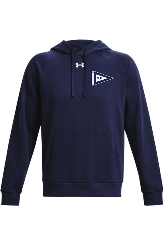Salters Point Men's Under Armour Men's Rival Fleece Hooded Sweatshirt Signature Lacrosse