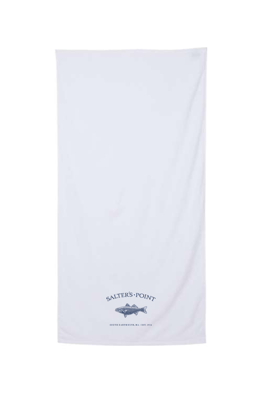 Salters Point Q-Tees Velour Beach Towel Signature Lacrosse
