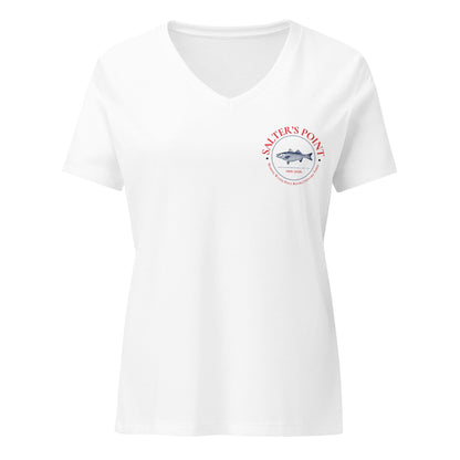 Salters Point Relaxed V-Neck T-Shirt - Women's Signature Lacrosse