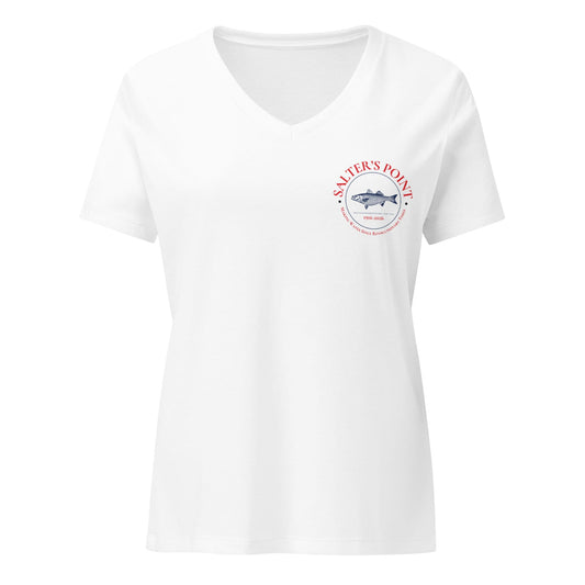 Salters Point Relaxed V-Neck T-Shirt - Women's Signature Lacrosse