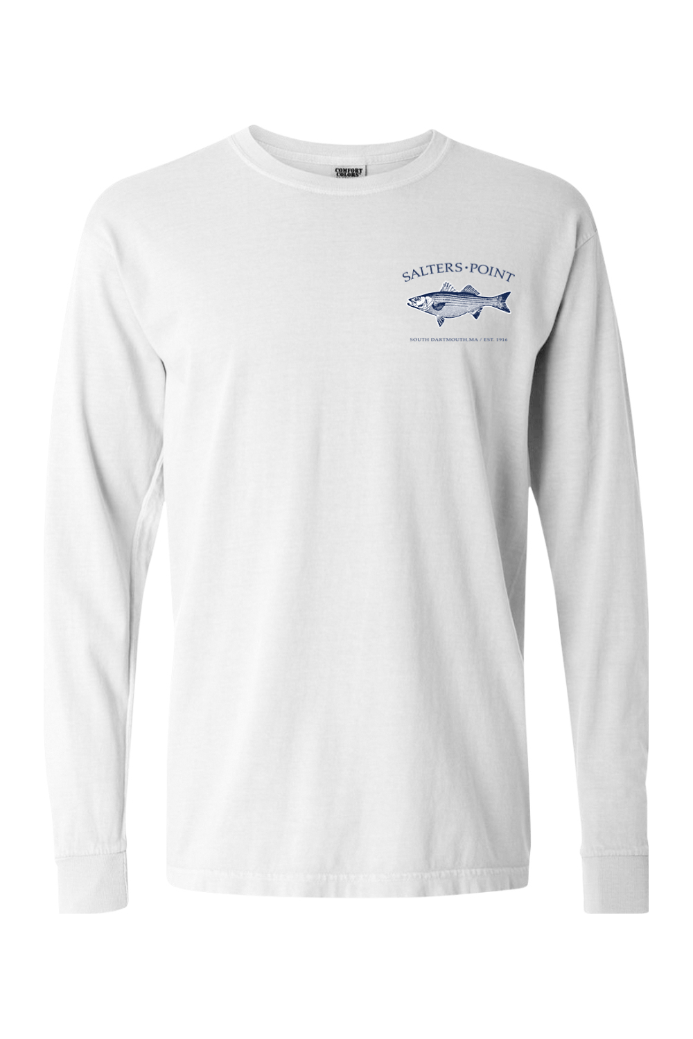 Salters Point Ringspun Long Sleeve T-Shirt Signature Lacrosse