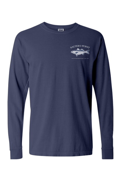 Salters Point Ringspun Long Sleeve T-Shirt Signature Lacrosse