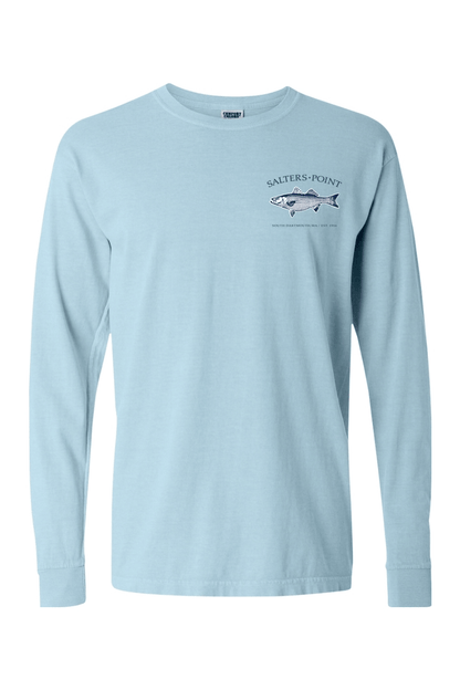 Salters Point Ringspun Long Sleeve T-Shirt Signature Lacrosse