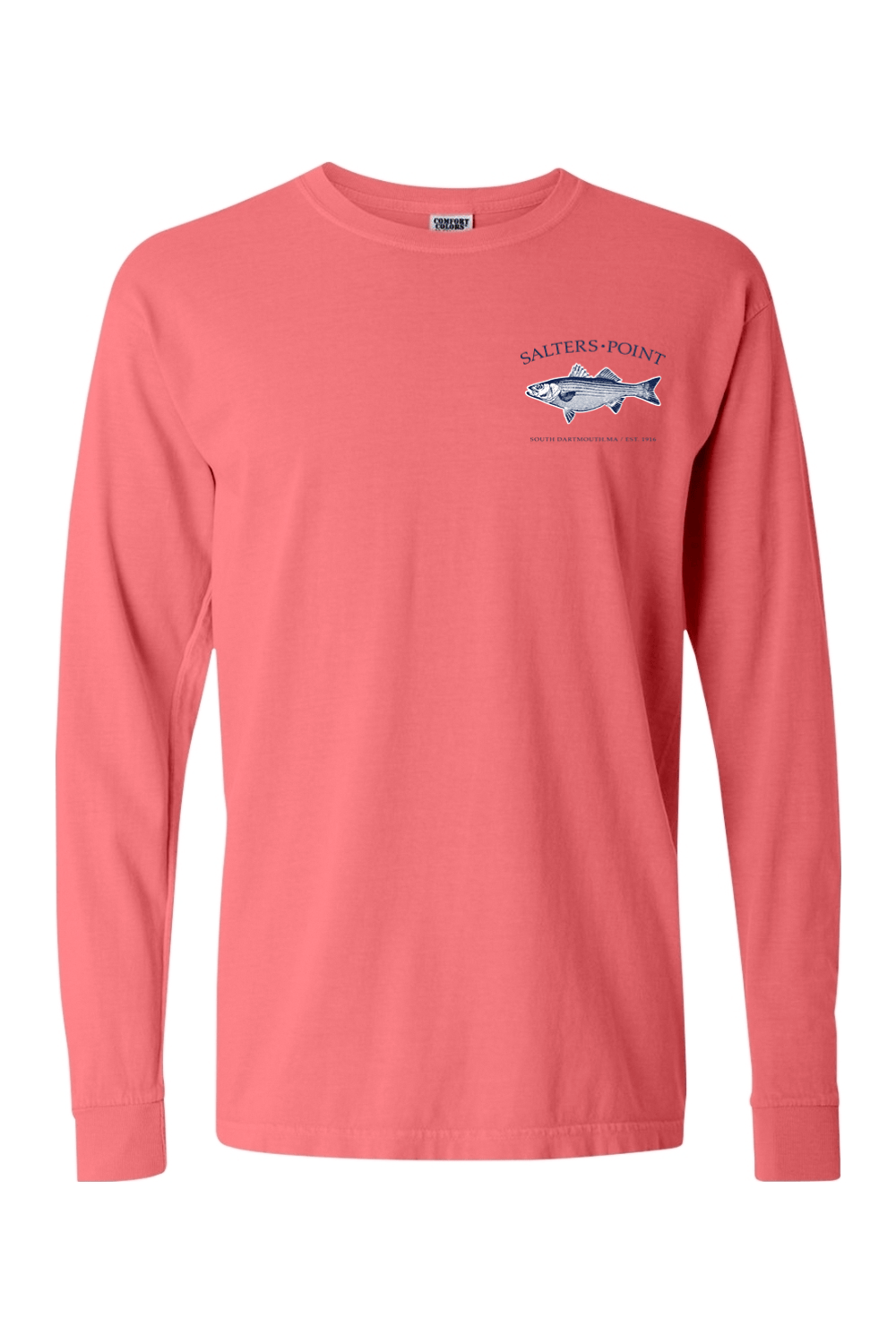Salters Point Ringspun Long Sleeve T-Shirt Signature Lacrosse