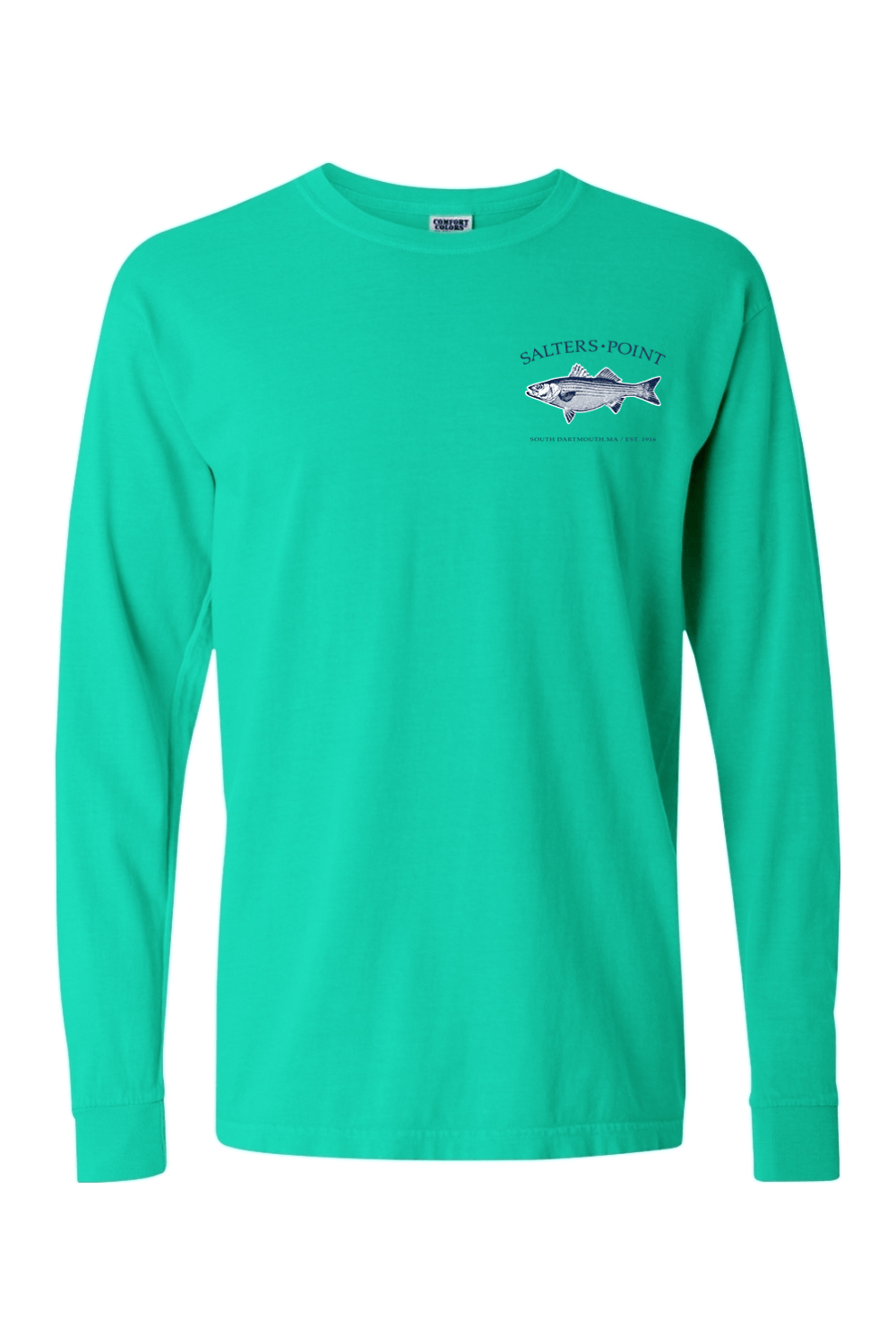 Salters Point Ringspun Long Sleeve T-Shirt Signature Lacrosse