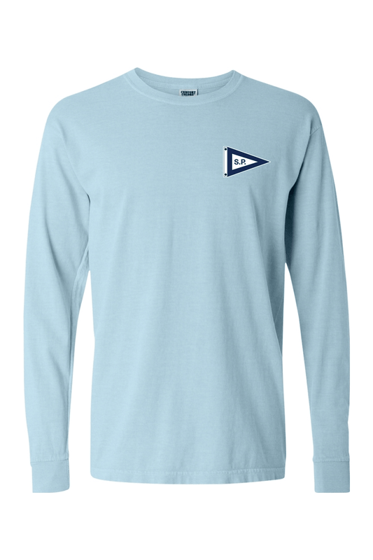 Salters Point Ringspun Long Sleeve T-Shirt Signature Lacrosse