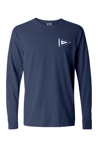 Salters Point Ringspun Long Sleeve T-Shirt Signature Lacrosse