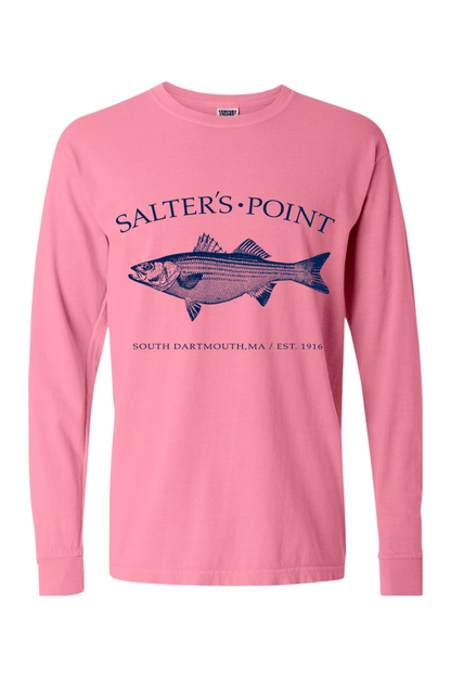 Salters Point Ringspun Long Sleeve T-Shirt - Men's & Women's Signature Lacrosse