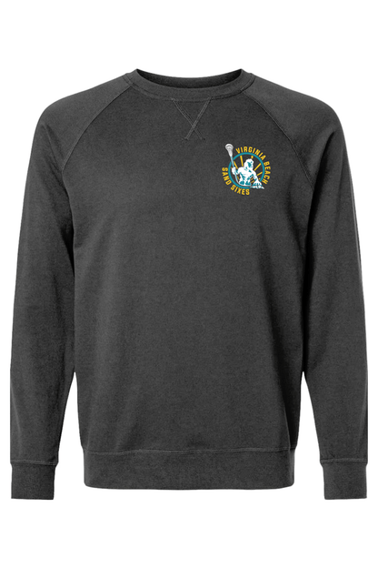 Sand Sixes Adult Heavyweight Raglan Long Sleeve Signature Lacrosse