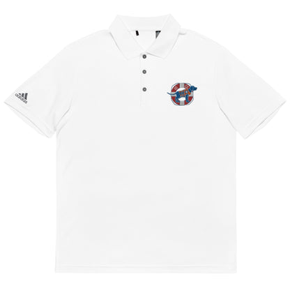 SAR Hounds Adult Adidas Performance Polo Signature Lacrosse