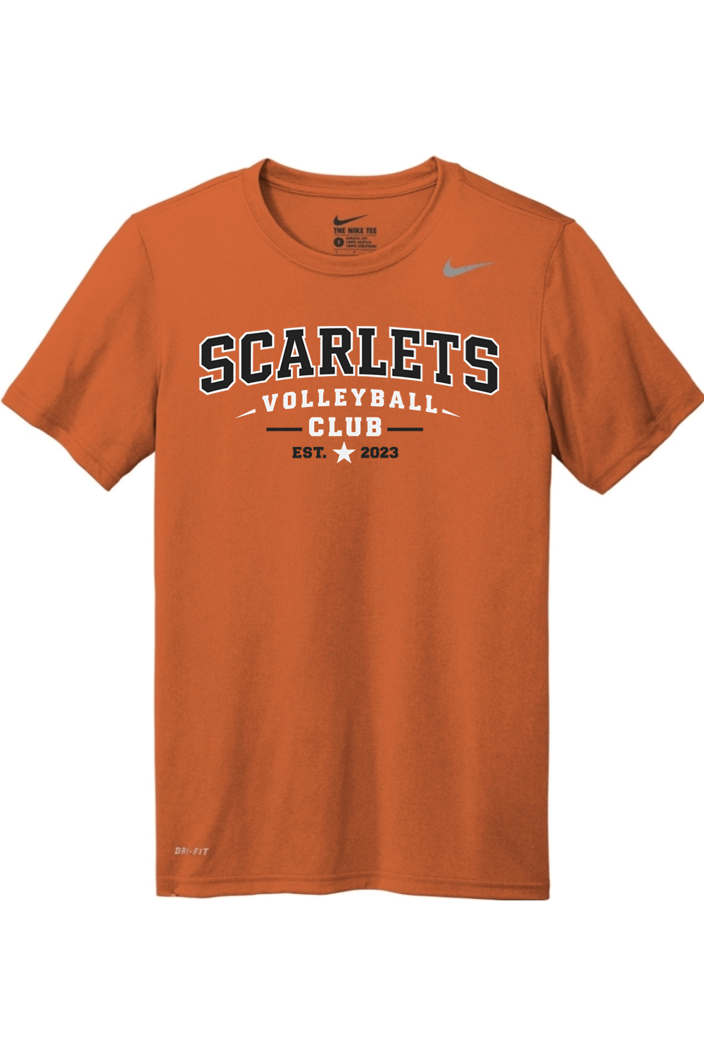 Scarlets Volleyball Nike Team rLegend Tee Signature Lacrosse