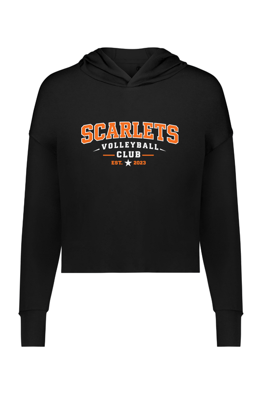Scarlets Volleyball Youth Girl's Effortless Hoodie Signature Lacrosse