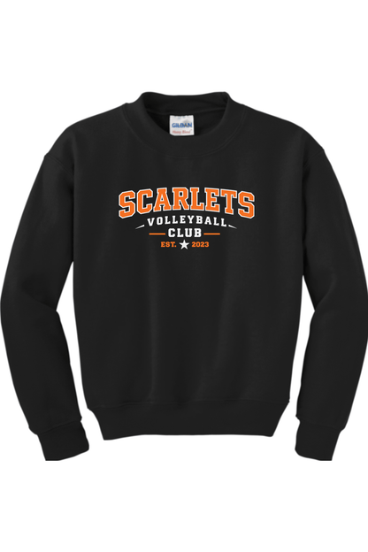 Scarlets Volleyball Youth Sweatshirt Signature Lacrosse