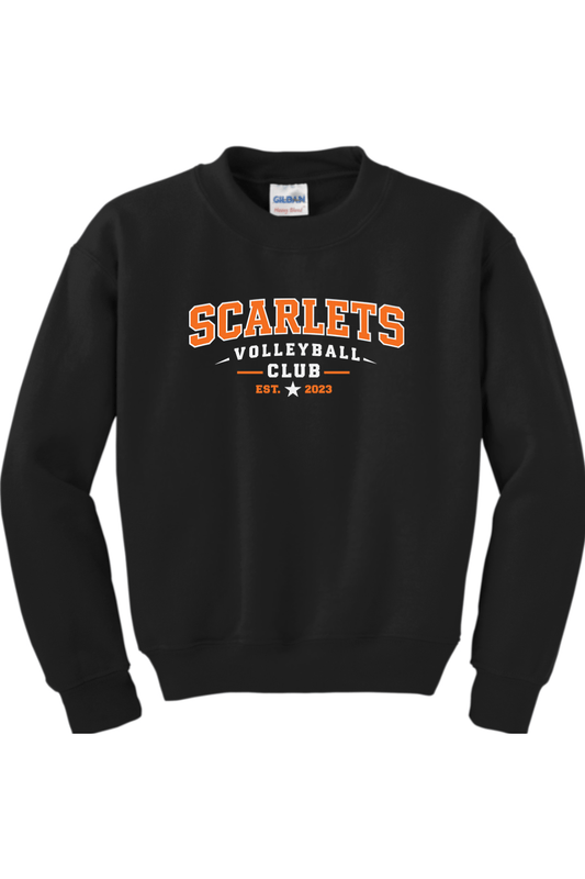 Scarlets Volleyball Youth Sweatshirt Signature Lacrosse