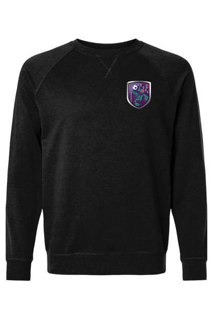 Scorpions FC Soccer Adult Heavyweight Raglan Long Sleeve Signature Lacrosse