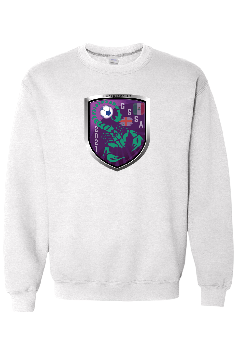 Scorpions FC Soccer Adult Heavyweight Sweatshirt Signature Lacrosse