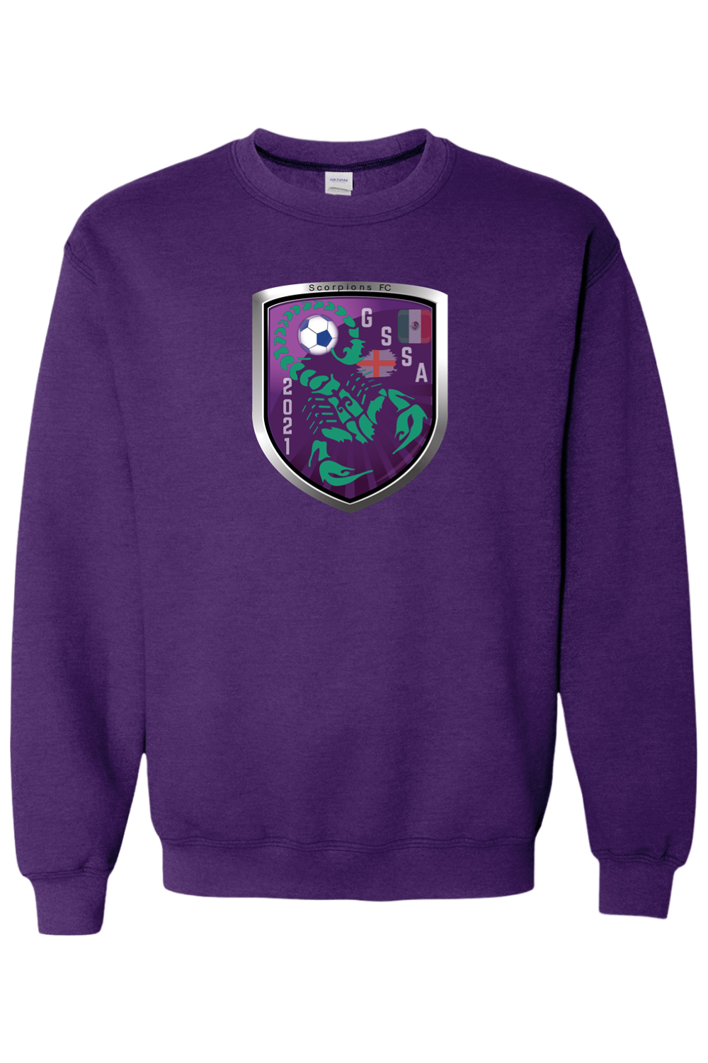 Scorpions FC Soccer Adult Heavyweight Sweatshirt Signature Lacrosse