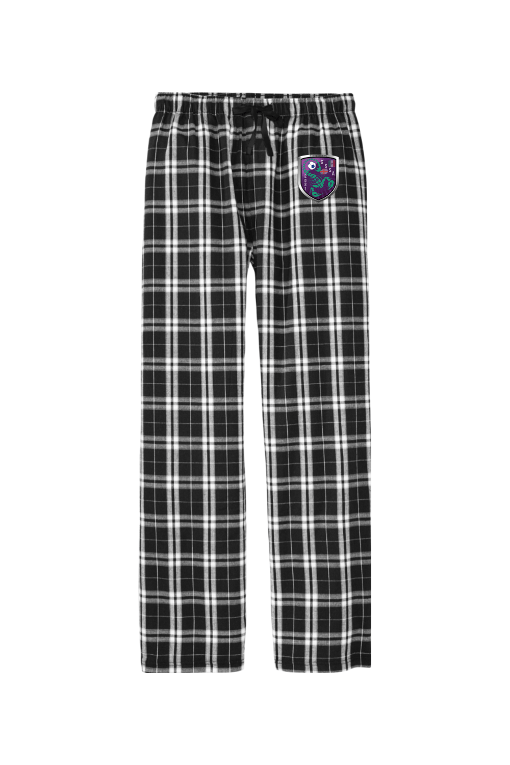 Scorpions FC Soccer Adult Men's Flannel Plaid Pants Signature Lacrosse
