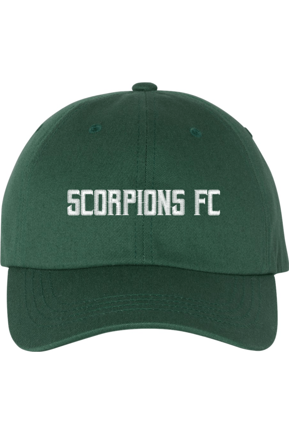 Scorpions FC Soccer Embroidered Dad Hat Signature Lacrosse