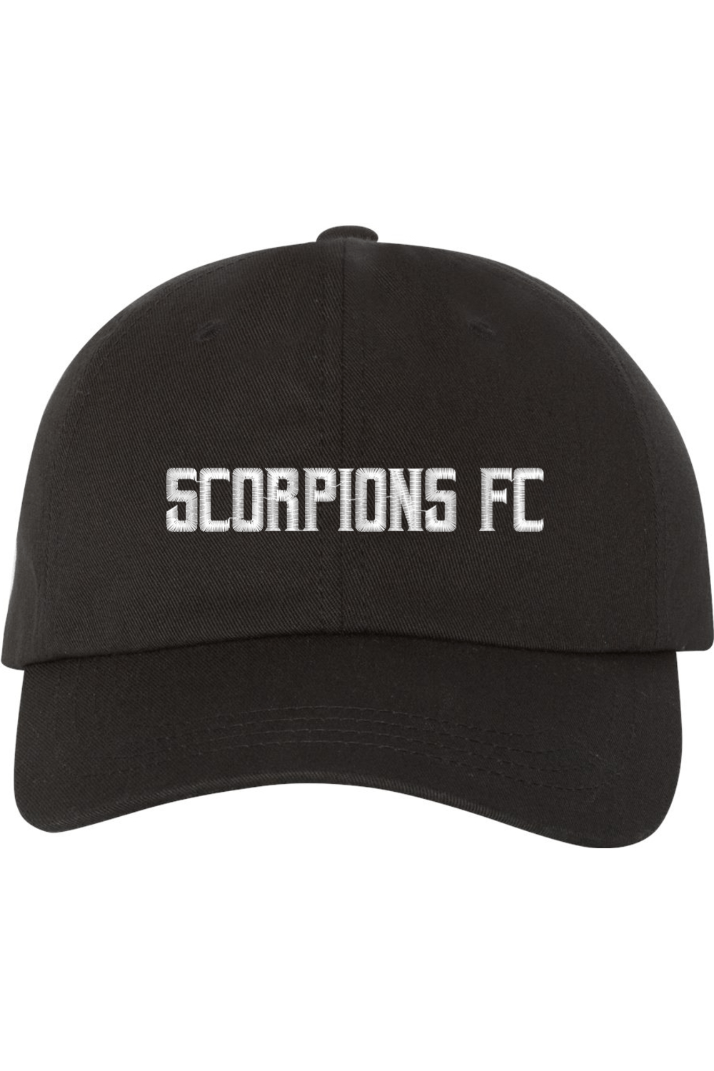 Scorpions FC Soccer Embroidered Dad Hat Signature Lacrosse