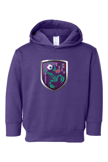 Scorpions FC Soccer Toddler Fleece Hoodie Signature Lacrosse