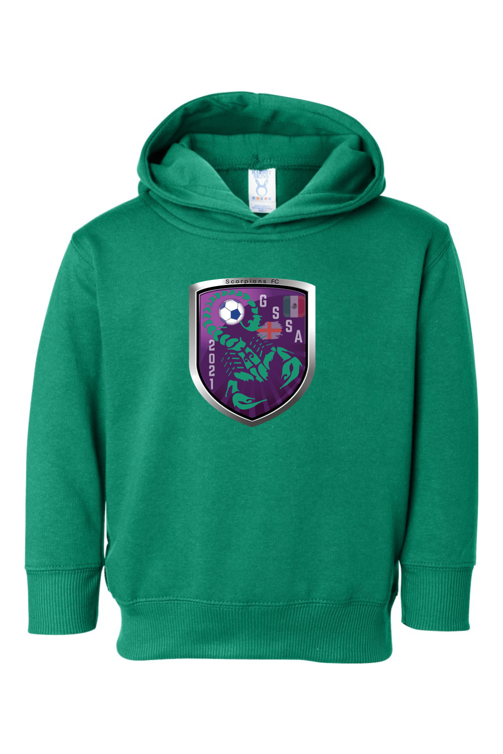 Scorpions FC Soccer Toddler Fleece Hoodie Signature Lacrosse