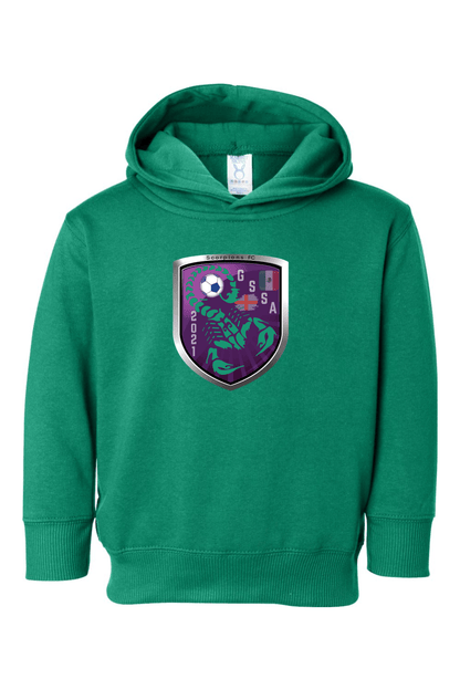 Scorpions FC Soccer Toddler Fleece Hoodie Signature Lacrosse