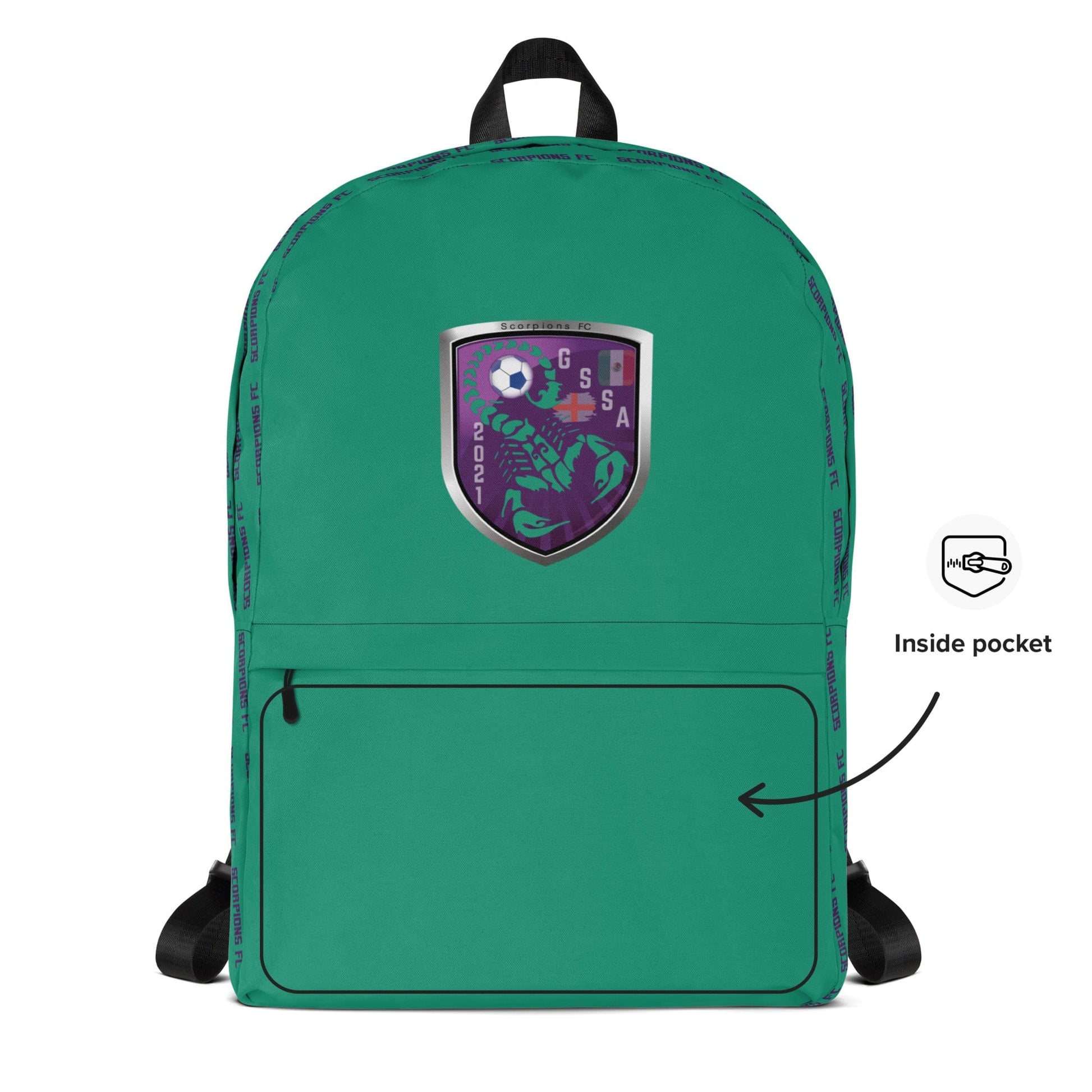 Scorpions FC Soccer Travel Backpack Signature Lacrosse