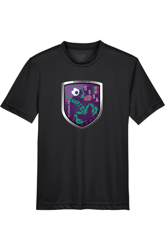 Scorpions FC Soccer Youth Athletic T-Shirt Signature Lacrosse