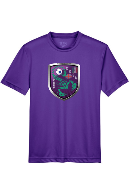Scorpions FC Soccer Youth Athletic T-Shirt Signature Lacrosse