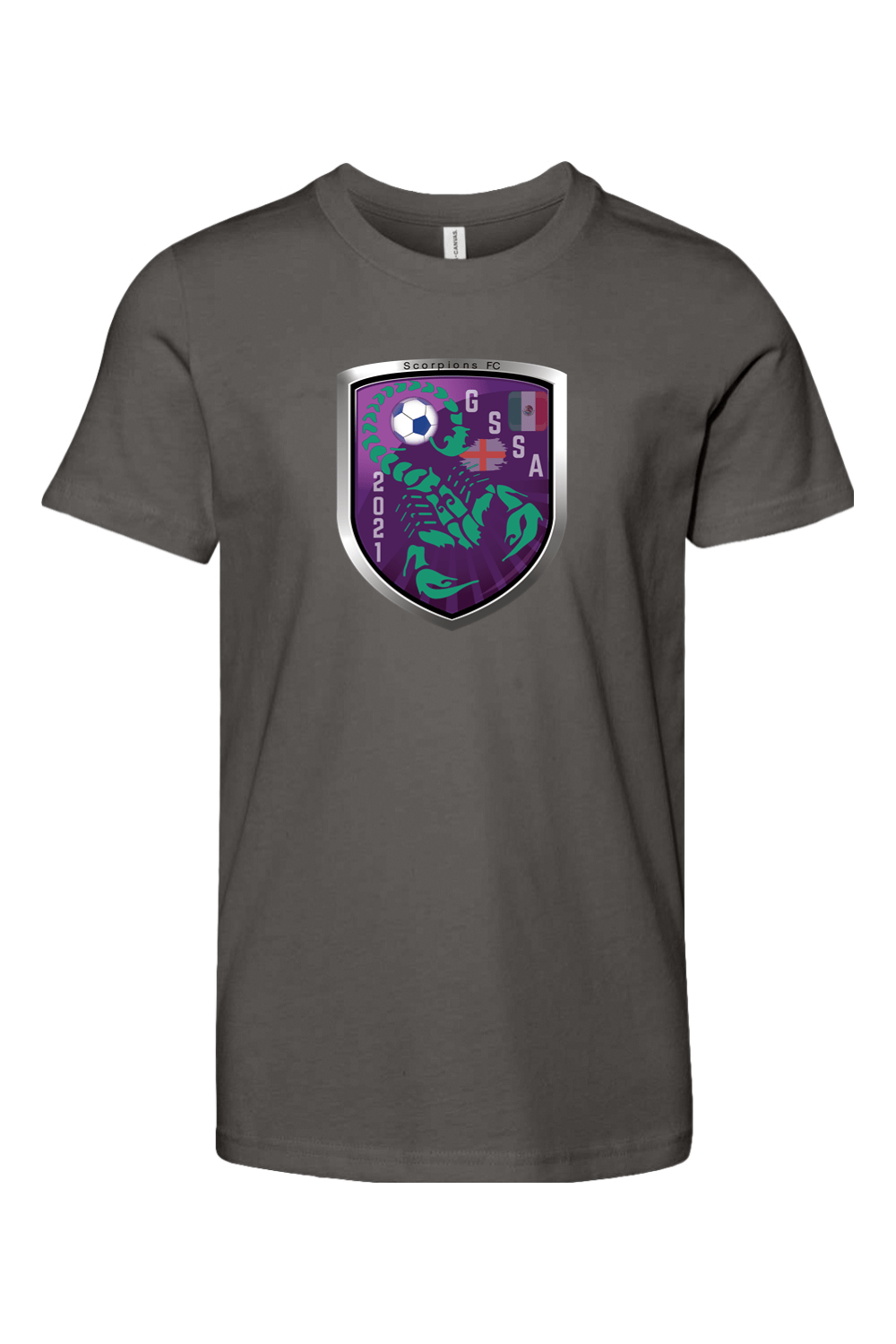 Scorpions FC Soccer Youth Lifestyle T-Shirt Signature Lacrosse