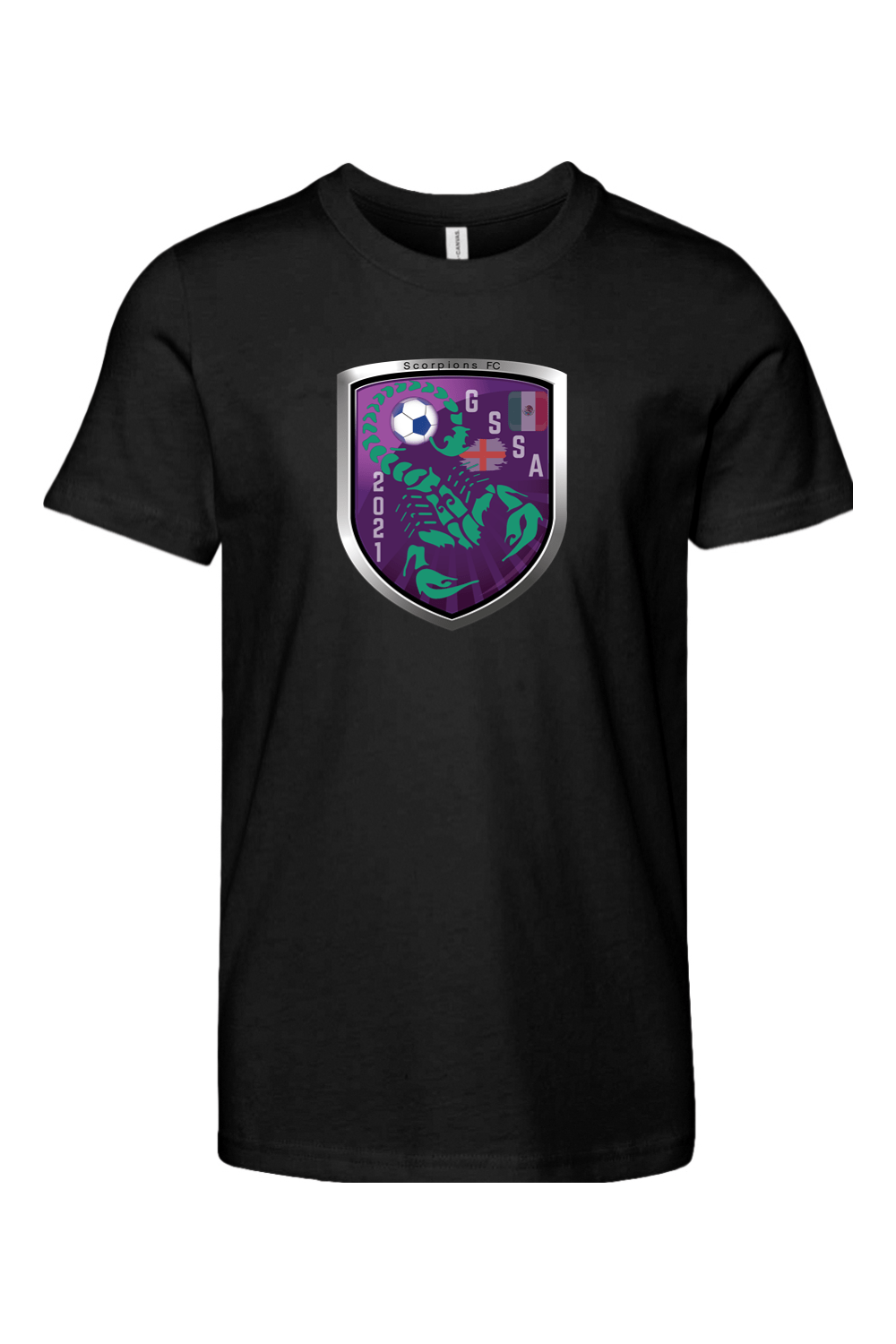 Scorpions FC Soccer Youth Lifestyle T-Shirt Signature Lacrosse