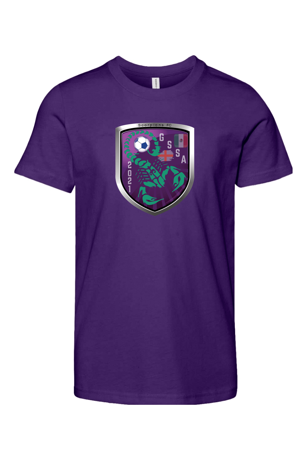 Scorpions FC Soccer Youth Lifestyle T-Shirt Signature Lacrosse