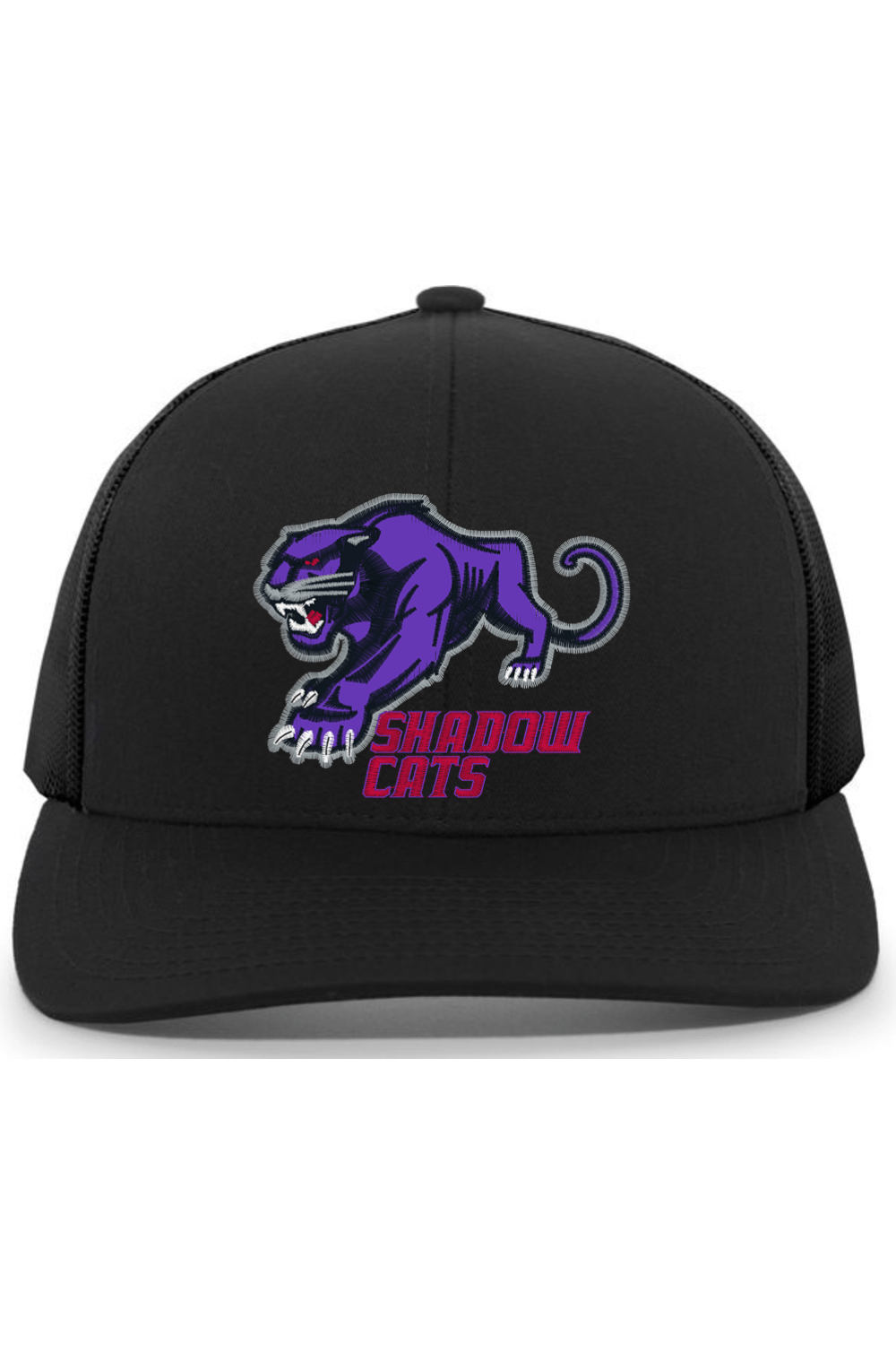 Shadow Cats Lacrosse Embroidered Trucker Hat Signature Lacrosse