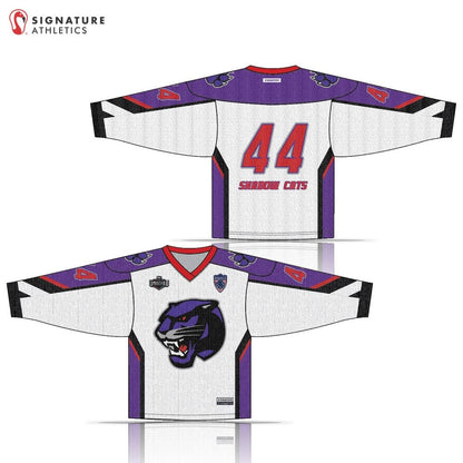 Shadow Cats Lacrosse Men's Player Box White Jersey Signature Lacrosse